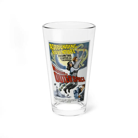 MUTINY IN OUTER SPACE 1965 Movie Poster - Pint Glass 16oz 16oz - Go Mug Yourself