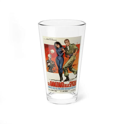 MUTINY IN OUTER SPACE (ITALIAN) 1965 Movie Poster - Pint Glass 16oz 16oz - Go Mug Yourself