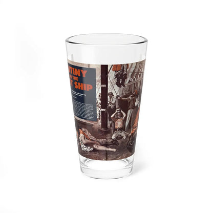 Mutiny on the Lust Ship, Wildcat Adventures, December 1961 (Magazine Illustration) Pint Glass 16oz-16oz-Go Mug Yourself