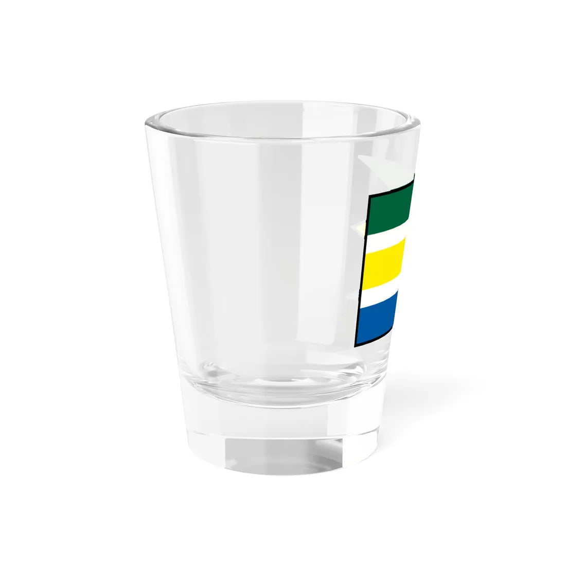 Muzla Nove Zamky Flag (Slovakia) Shot Glass 1.5oz - Go Mug Yourself