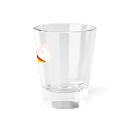 Muzzaffar Mogadishu area flag according to 1576 Portuguese map (Mali) Shot Glass 1.5oz - Go Mug Yourself