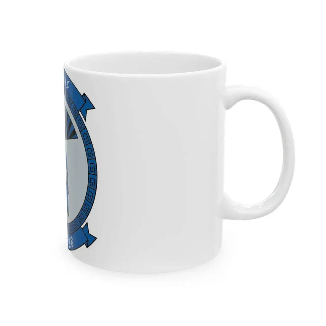 MWCS 28 Spartans (USMC) White Coffee Mug - Go Mug Yourself