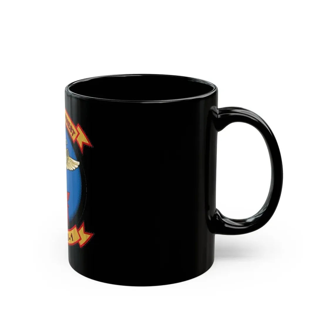 MWHS 1 (USMC) Black Coffee Mug - Go Mug Yourself