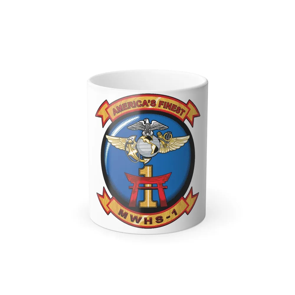 MWHS 1 (USMC) Color Changing Mug 11oz-11oz-Go Mug Yourself