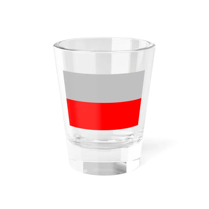 MWN Grey and Red (Thailand) Shot Glass 1.5oz 1.5oz - Go Mug Yourself