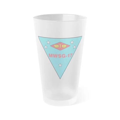 MWSG 17 (USMC) Frosted Pint Glass 16oz Default Title - Go Mug Yourself