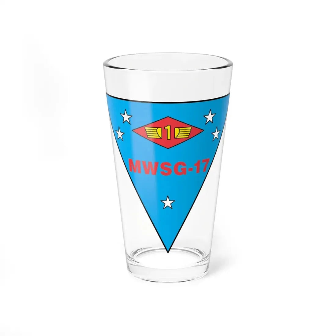 MWSG 17 (USMC) Pint Glass 16oz 16oz - Go Mug Yourself