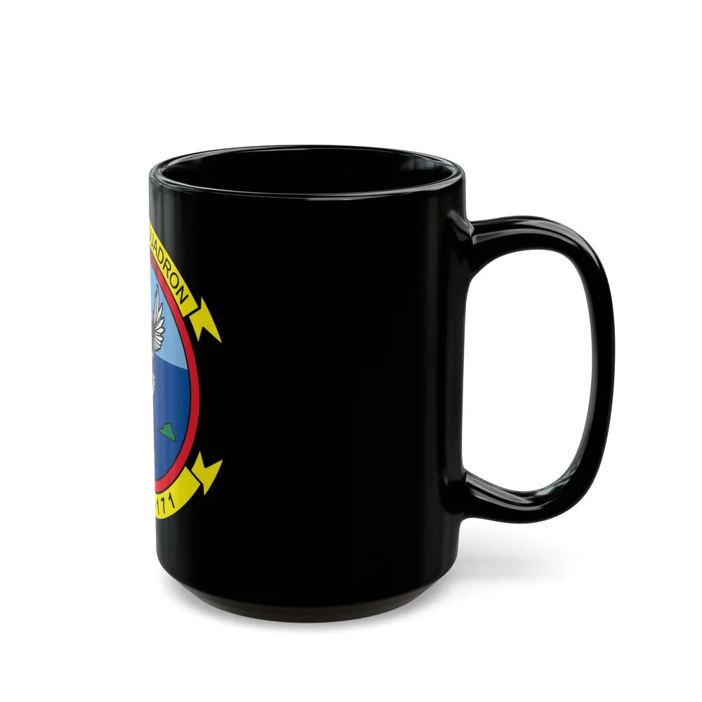 MWSS 171 America (USMC) Black Coffee Mug-Go Mug Yourself