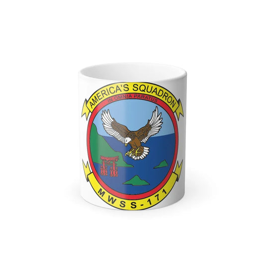 MWSS 171 America (USMC) Color Changing Mug 11oz-11oz-Go Mug Yourself