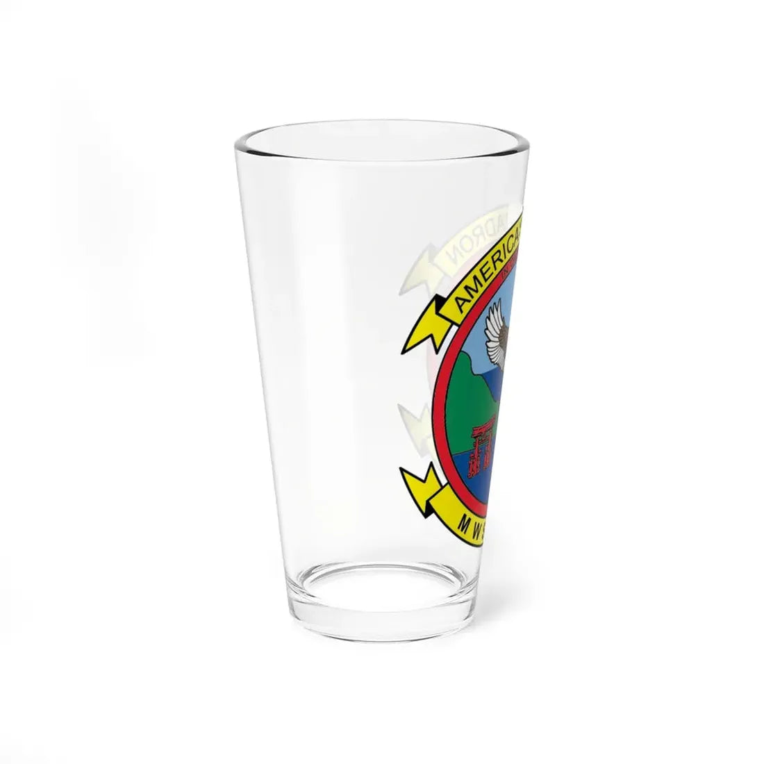 MWSS 171 America (USMC) Pint Glass 16oz - Go Mug Yourself
