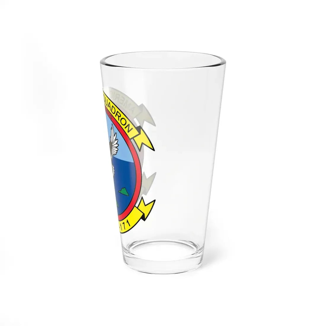MWSS 171 America (USMC) Pint Glass 16oz - Go Mug Yourself