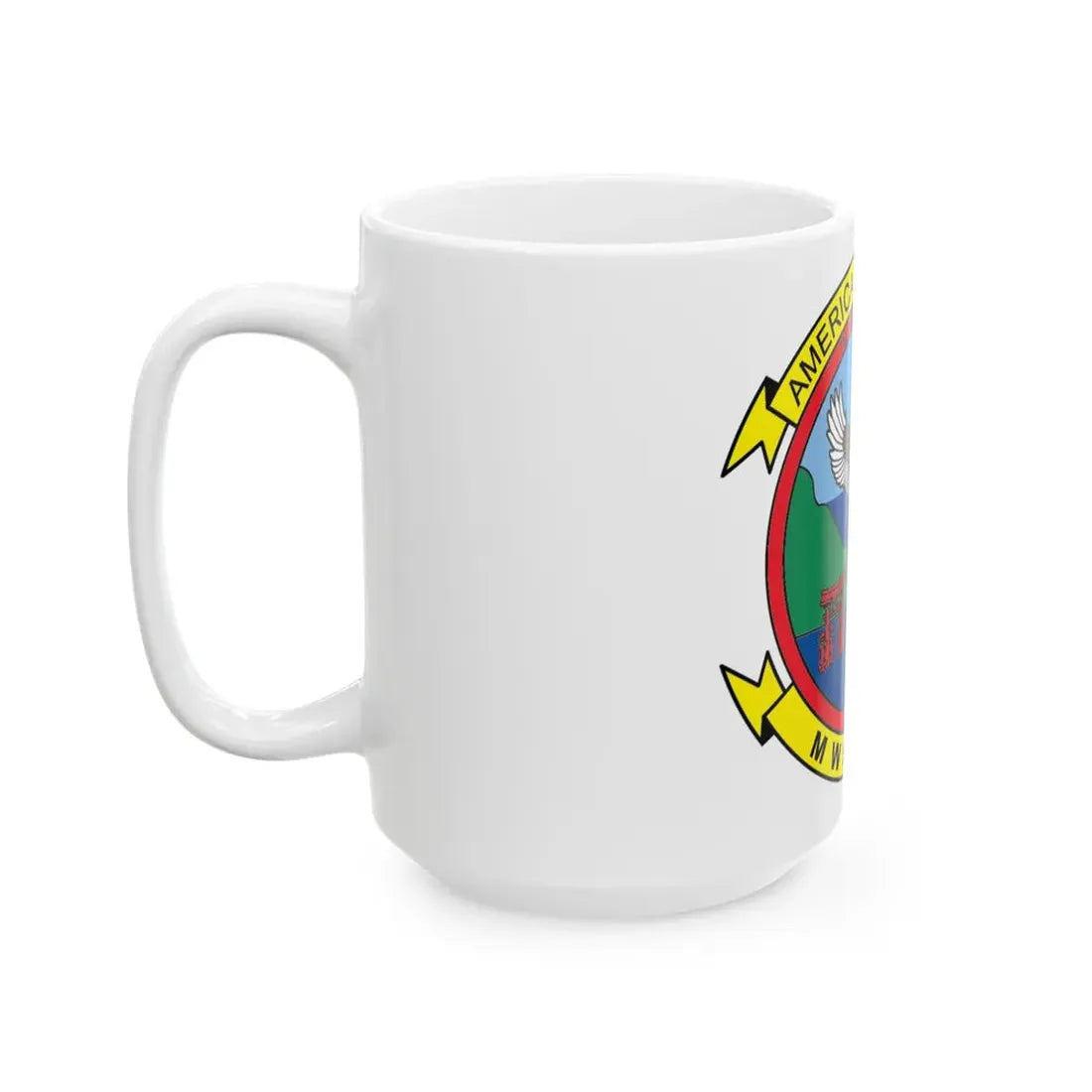MWSS 171 America (USMC) White Coffee Mug - Go Mug Yourself