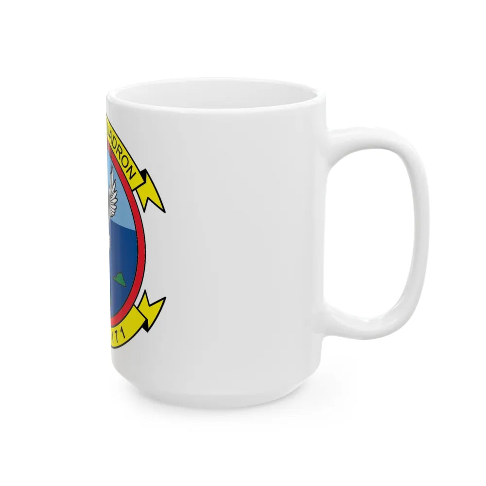 MWSS 171 America (USMC) White Coffee Mug-Go Mug Yourself