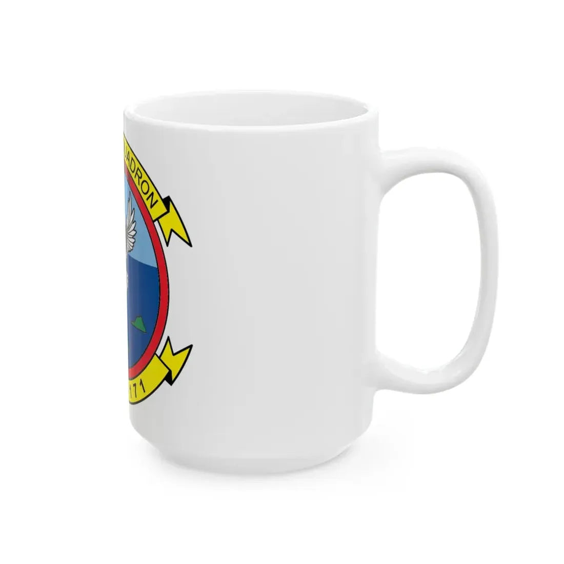 MWSS 171 America (USMC) White Coffee Mug - Go Mug Yourself