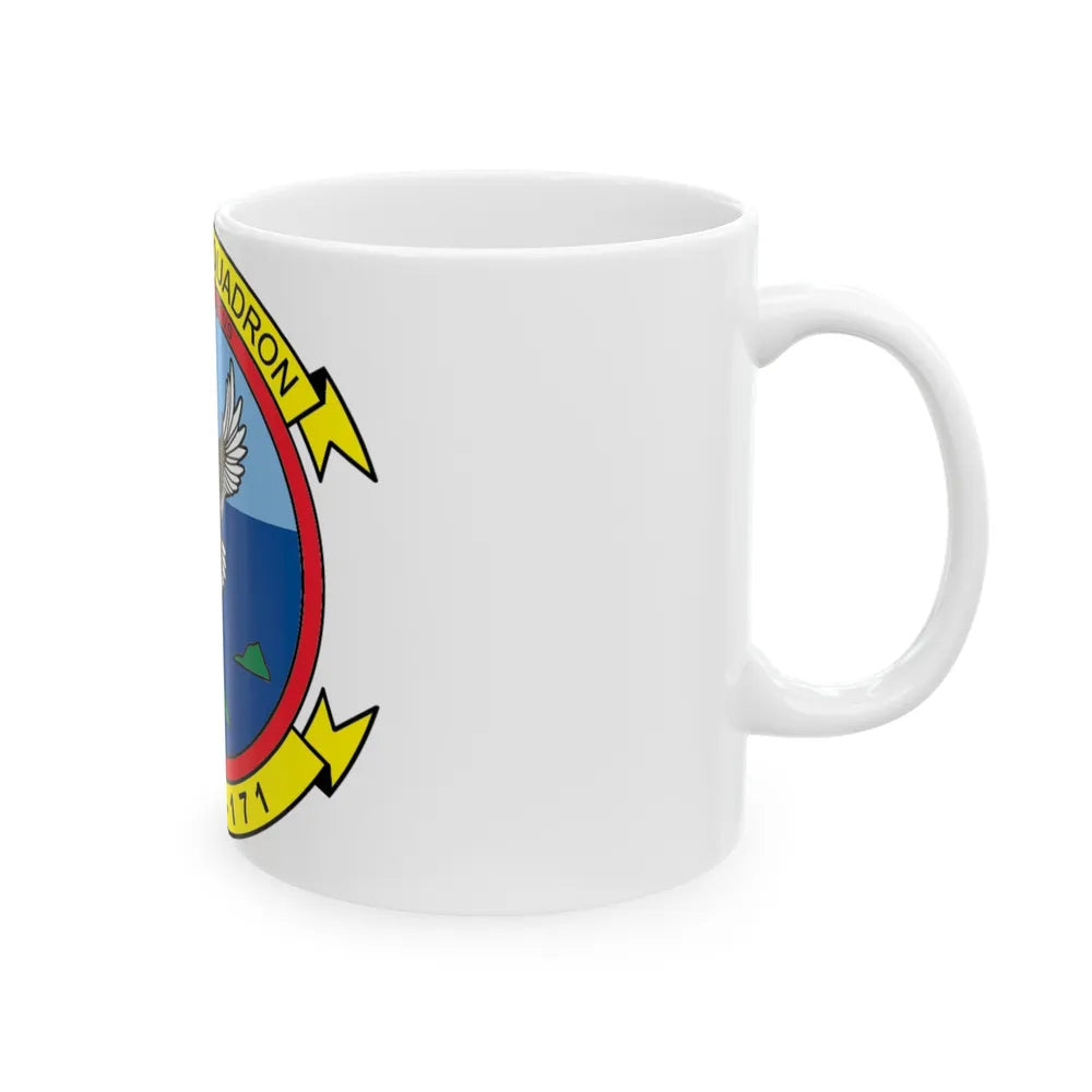 MWSS 171 America (USMC) White Coffee Mug-Go Mug Yourself