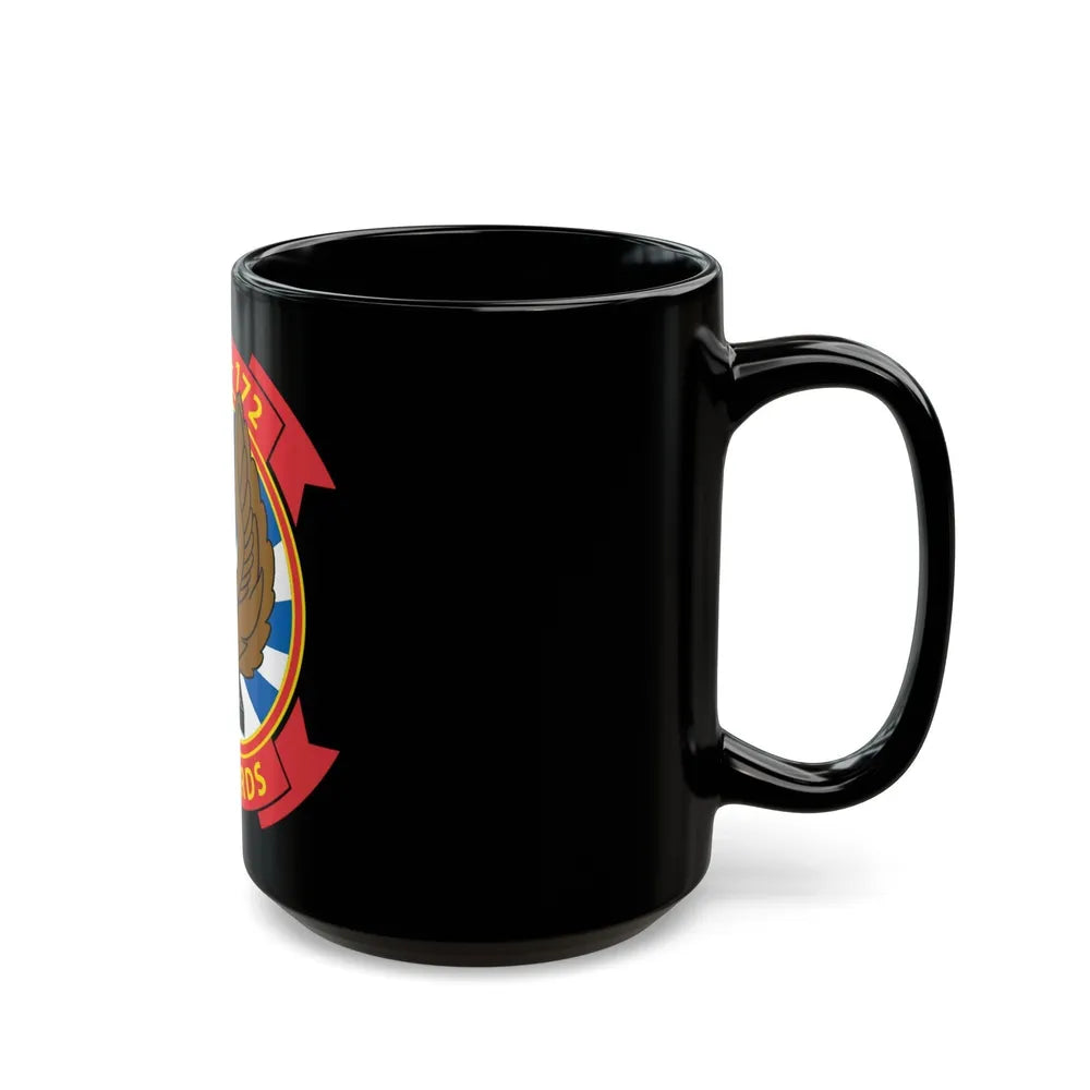 MWSS 172 Firebirds (USMC) Black Coffee Mug-Go Mug Yourself