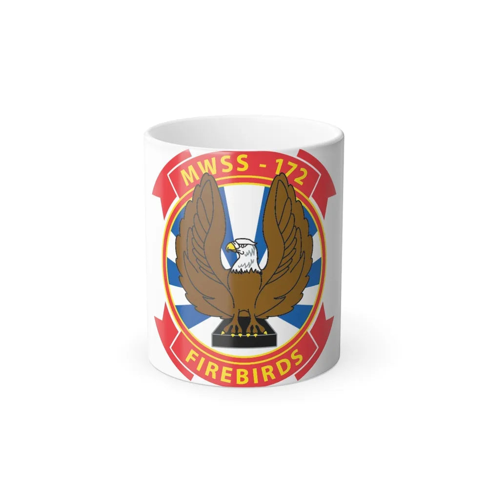 MWSS 172 Firebirds (USMC) Color Changing Mug 11oz-11oz-Go Mug Yourself