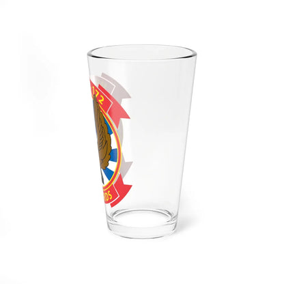 MWSS 172 Firebirds (USMC) Pint Glass 16oz-Go Mug Yourself