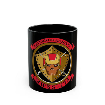 MWSS 274 Marine Wing Support Sq 274 (USMC) Black Coffee Mug 11oz - Go Mug Yourself