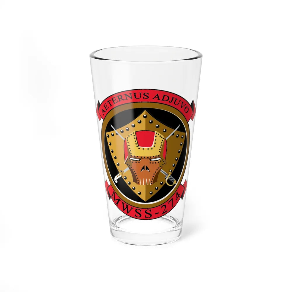 MWSS 274 Marine Wing Support Sq 274 (USMC) Pint Glass 16oz-16oz-Go Mug Yourself