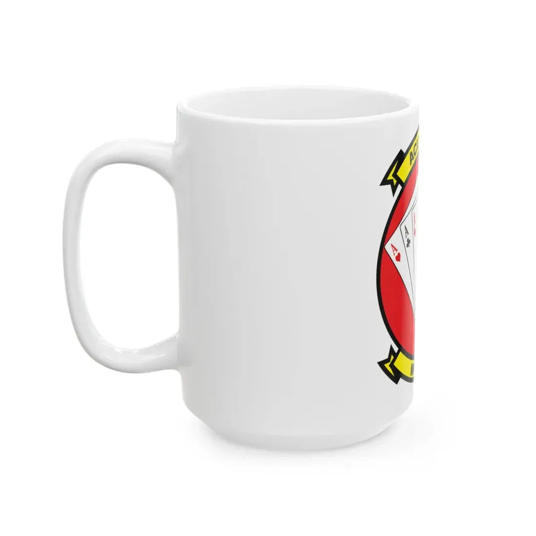 MWSS 373 Ace Support (USMC) White Coffee Mug - Go Mug Yourself