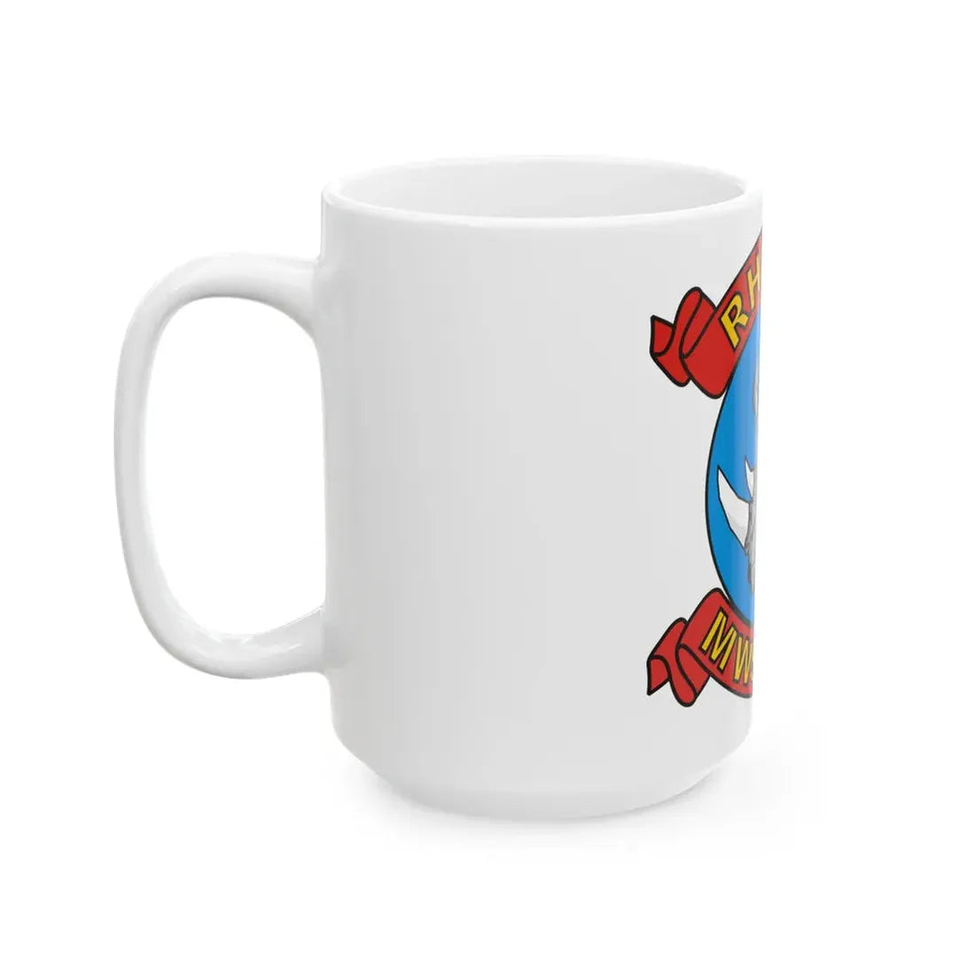 MWSS 374 Rhinos (USMC) White Coffee Mug - Go Mug Yourself