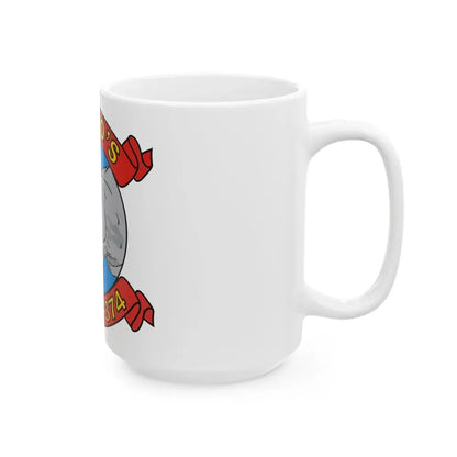 MWSS 374 Rhinos (USMC) White Coffee Mug - Go Mug Yourself
