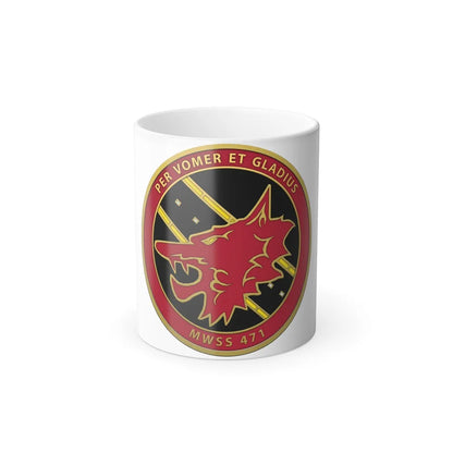 MWSS 471 (USMC) Color Changing Mug 11oz-11oz-Go Mug Yourself