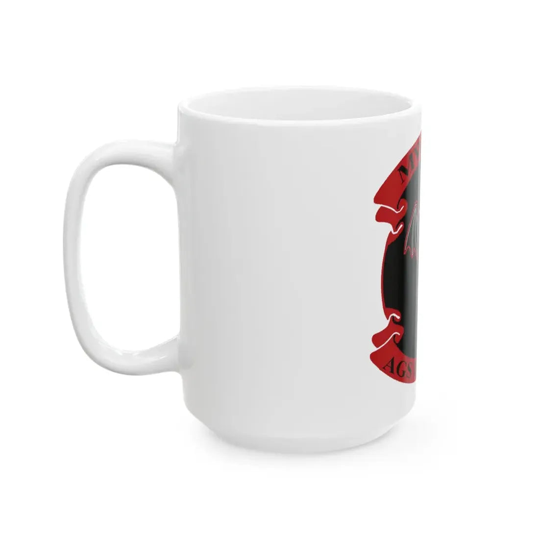 MWSS 472 AGS Dragons (USMC) White Coffee Mug - Go Mug Yourself