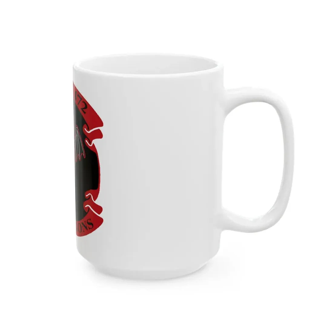 MWSS 472 AGS Dragons (USMC) White Coffee Mug - Go Mug Yourself