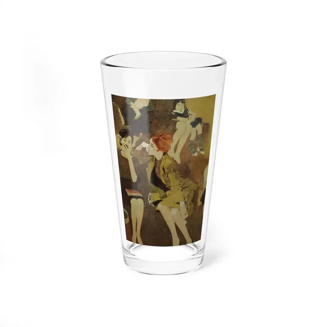 My brand new mother-in-law, Good Housekeeping, March 1966 (Magazine Illustration) Pint Glass 16oz 16oz - Go Mug Yourself