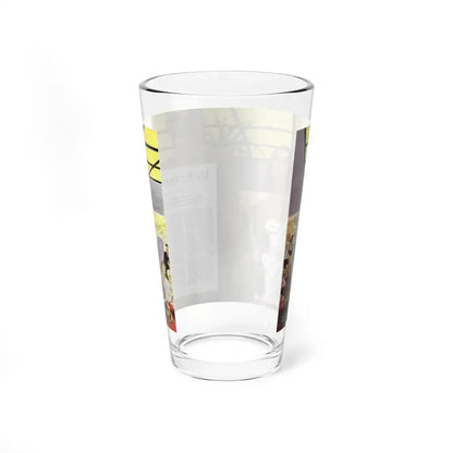 My Brother's Widow Part 1, Collier's, March 15, 1950 (Magazine Illustration) Pint Glass 16oz - Go Mug Yourself