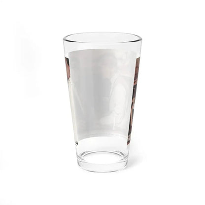 My Brother's Widow, part 4, Collier's, April 5, 1952 (Magazine Illustration) Pint Glass 16oz - Go Mug Yourself