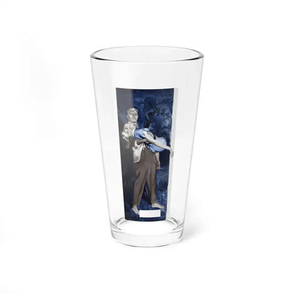 My Brother's Widow, part 5, Collier's, April 12, 1952 (Magazine Illustration) Pint Glass 16oz 16oz - Go Mug Yourself