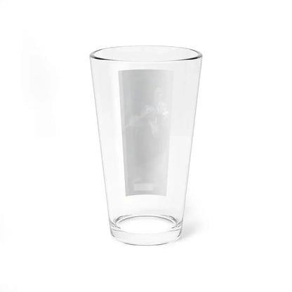 My Brother's Widow, part 5, Collier's, April 12, 1952 (Magazine Illustration) Pint Glass 16oz - Go Mug Yourself