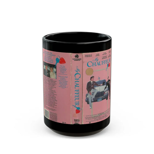 MY CHAUFFEUR VESTRON VIDEO (VHS COVER) - Black Coffee Mug-15oz-Go Mug Yourself