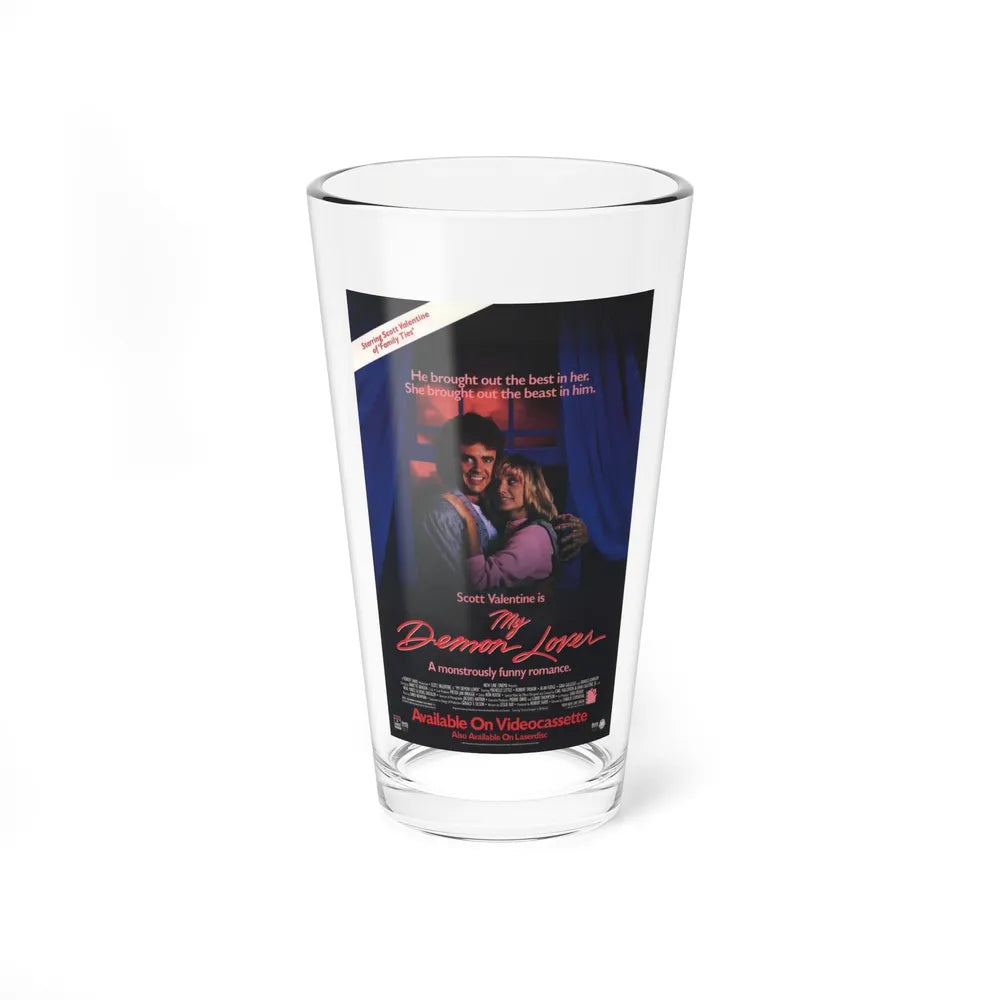 MY DEMON LOVER 1987 Movie Poster - Pint Glass 16oz-16oz-Go Mug Yourself