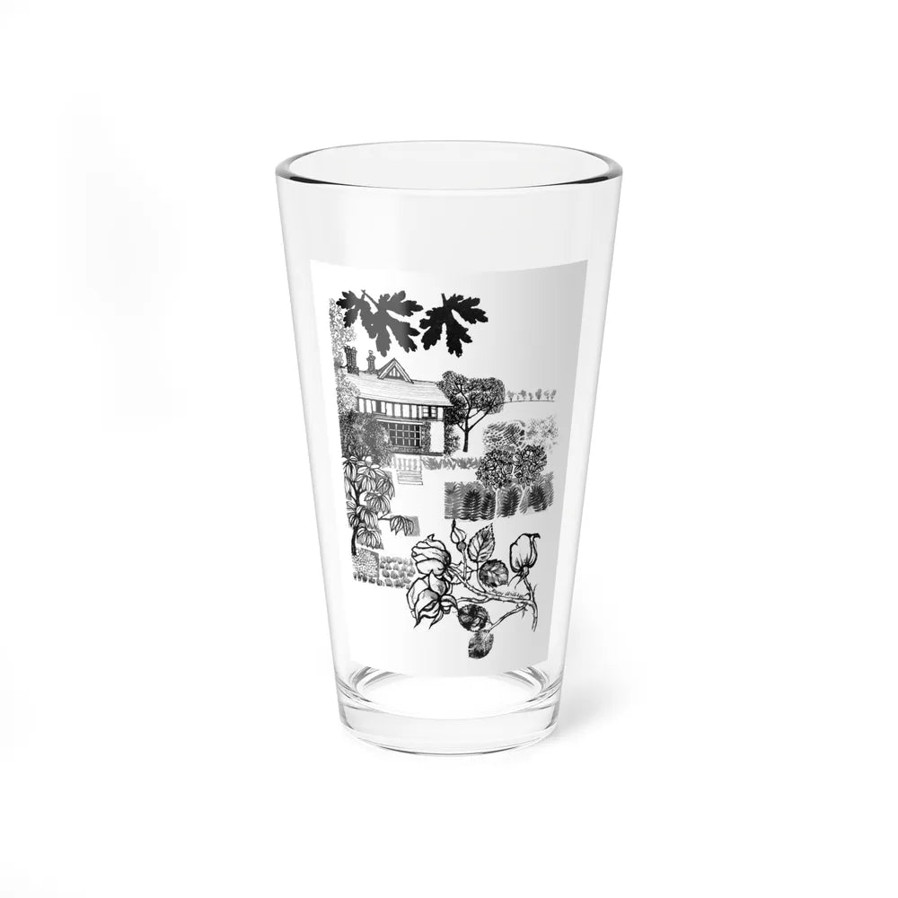 My Garden by Winston Graham, Homes & Gardens, 1965 (Magazine Illustration) Pint Glass 16oz-16oz-Go Mug Yourself