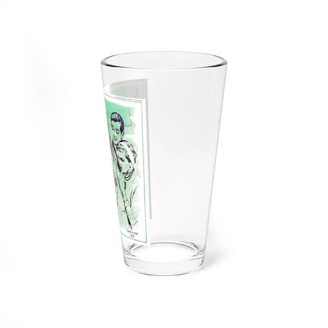 My Goodness, Woman's Day, October 1951 (Magazine Illustration) Pint Glass 16oz - Go Mug Yourself