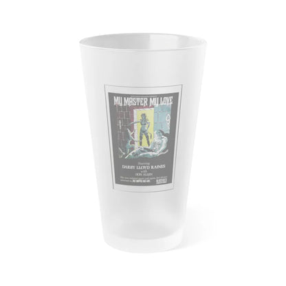 MY MASTER MY LOVE 1975 Movie Poster - Frosted Pint Glass 16oz-16oz-Frosted-Go Mug Yourself