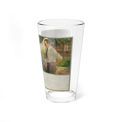 My Neighbor, 1923 (Magazine Illustration) Pint Glass 16oz-Go Mug Yourself