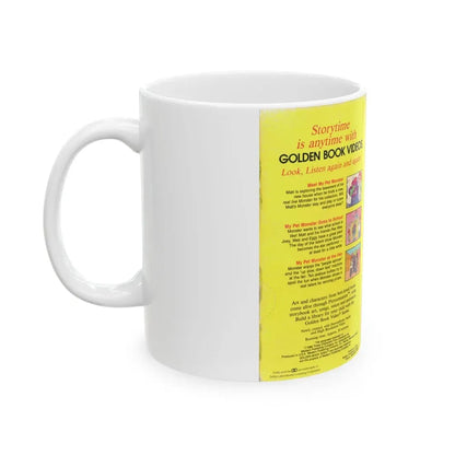 MY PET MONSTER A GOLDEN BOOK VIDEO (VHS COVER) - White Coffee Mug - Go Mug Yourself
