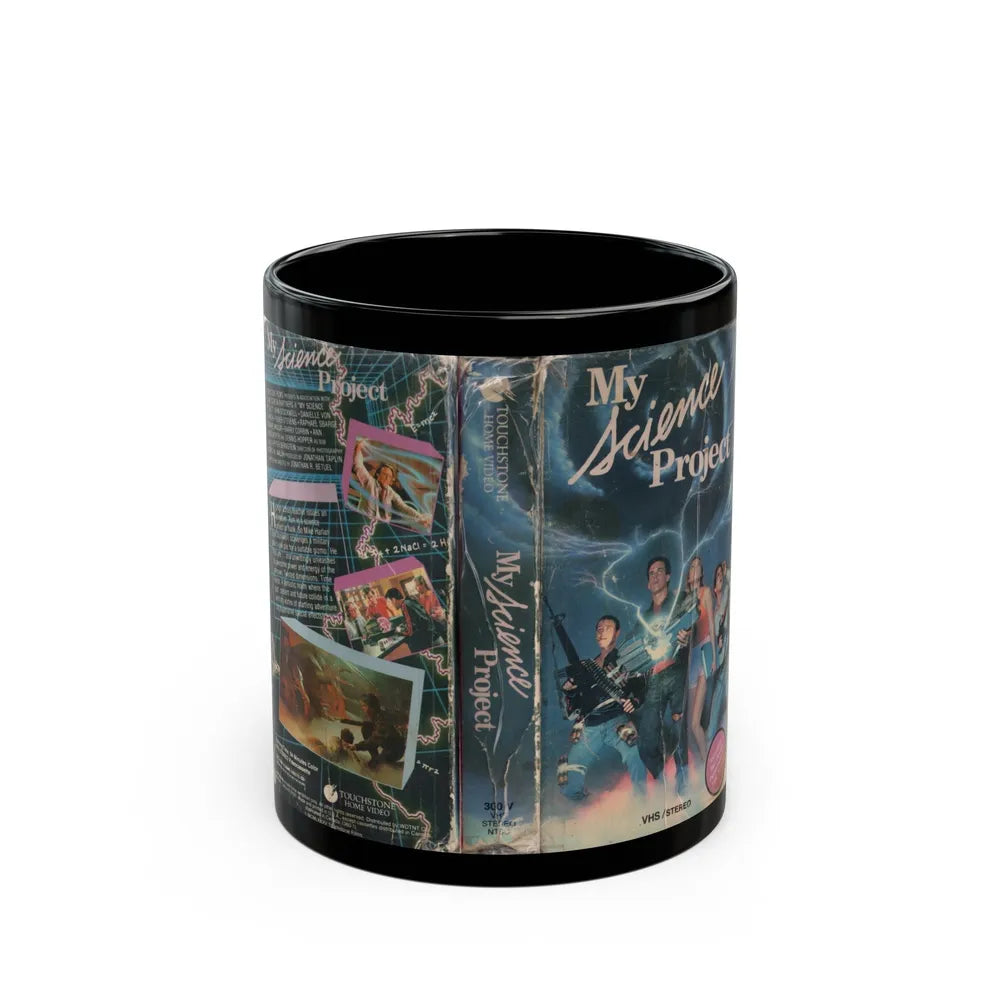 MY SCIENCE PROJECT (VHS COVER) - Black Coffee Mug-11oz-Go Mug Yourself