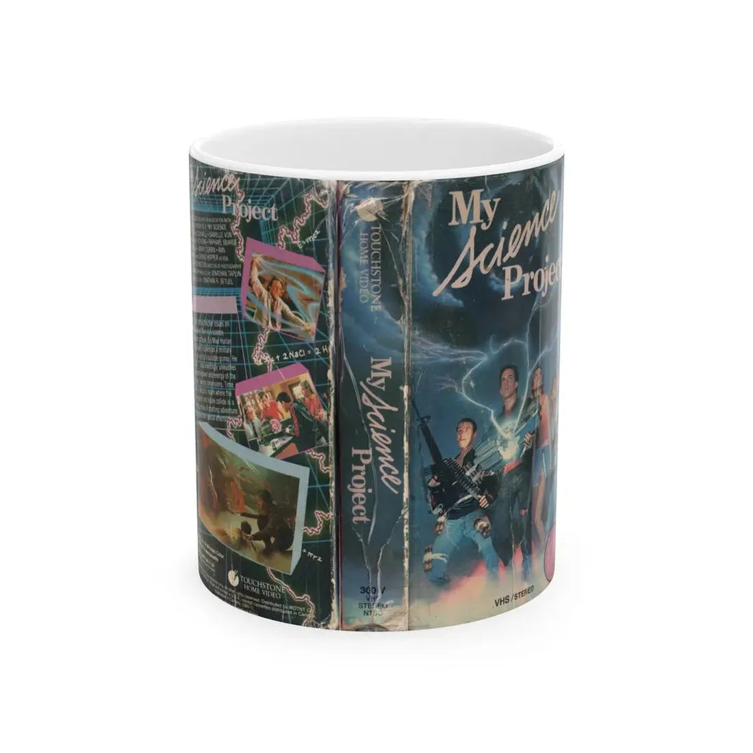 MY SCIENCE PROJECT (VHS COVER) - White Coffee Mug 11oz - Go Mug Yourself