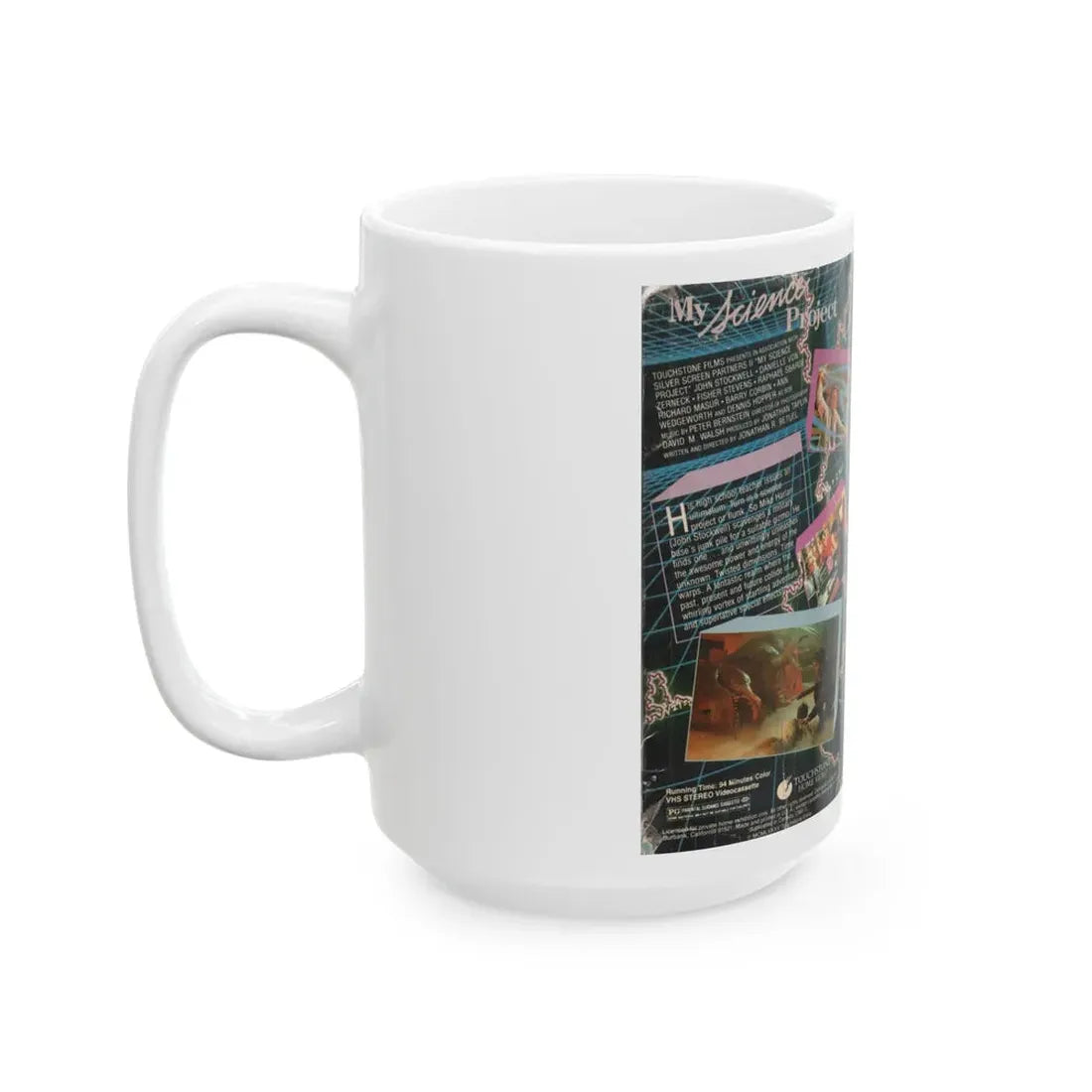 MY SCIENCE PROJECT (VHS COVER) - White Coffee Mug - Go Mug Yourself