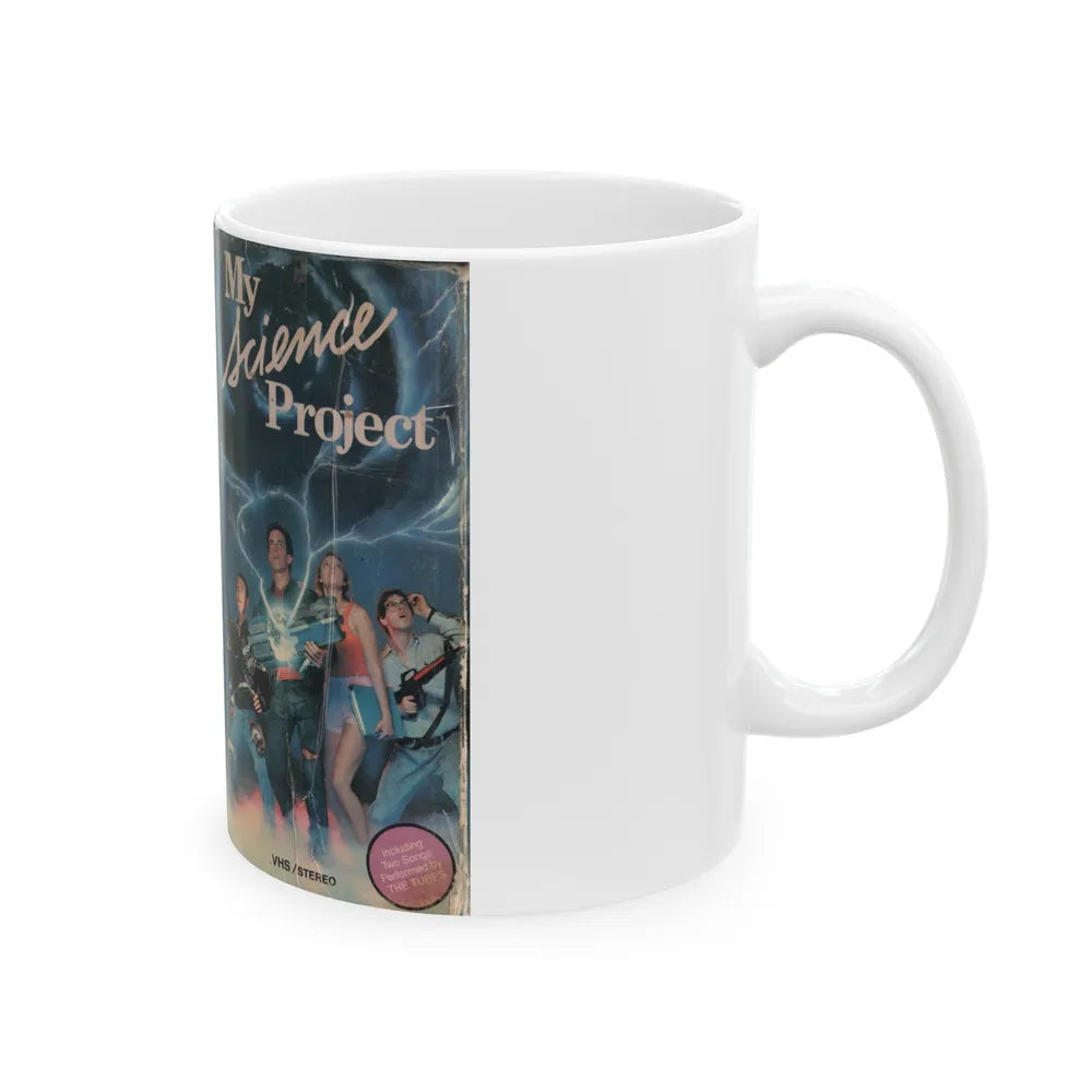 MY SCIENCE PROJECT (VHS COVER) - White Coffee Mug-Go Mug Yourself