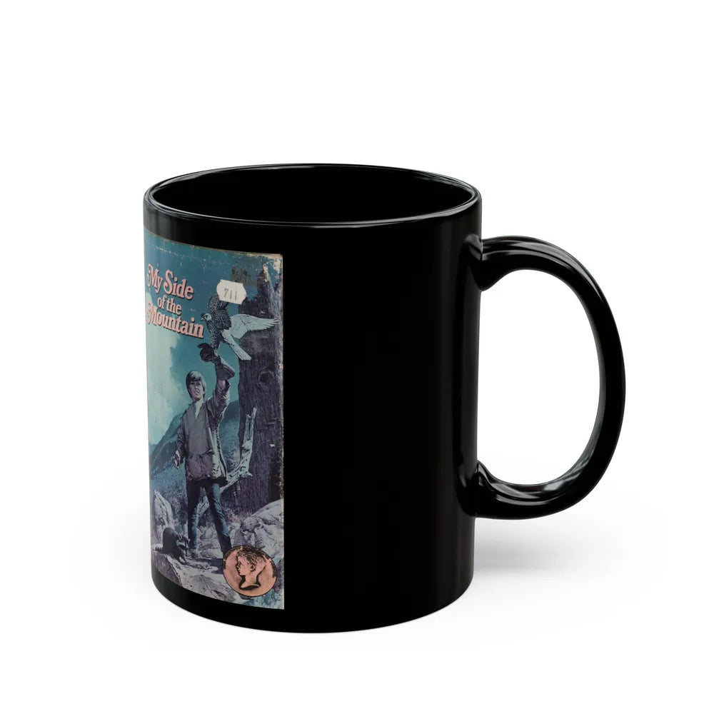 MY SIDE OF THE MOUNTAIN (VHS COVER) - Black Coffee Mug-Go Mug Yourself