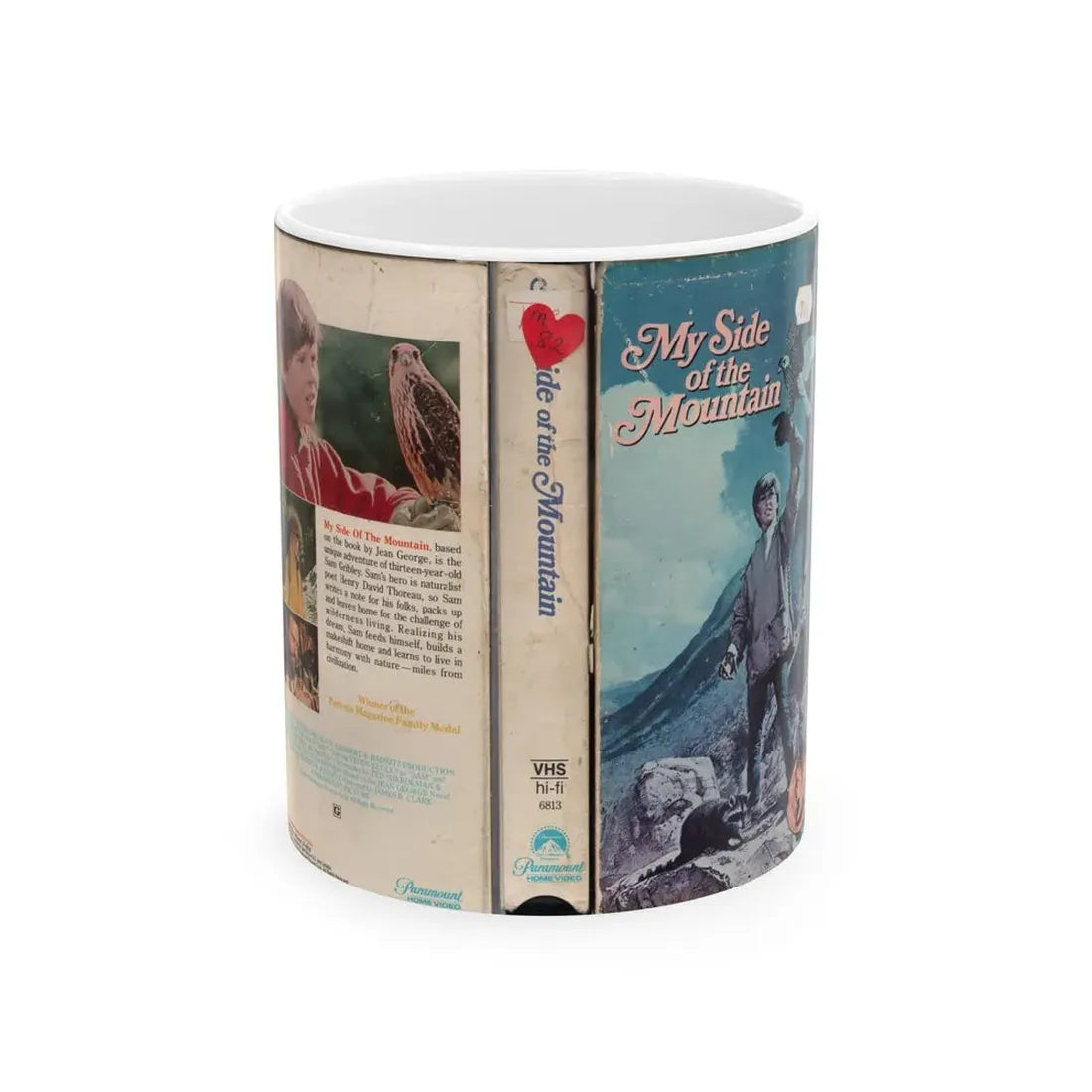 MY SIDE OF THE MOUNTAIN (VHS COVER) - White Coffee Mug 11oz - Go Mug Yourself