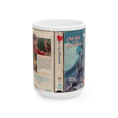 MY SIDE OF THE MOUNTAIN (VHS COVER) - White Coffee Mug-15oz-Go Mug Yourself