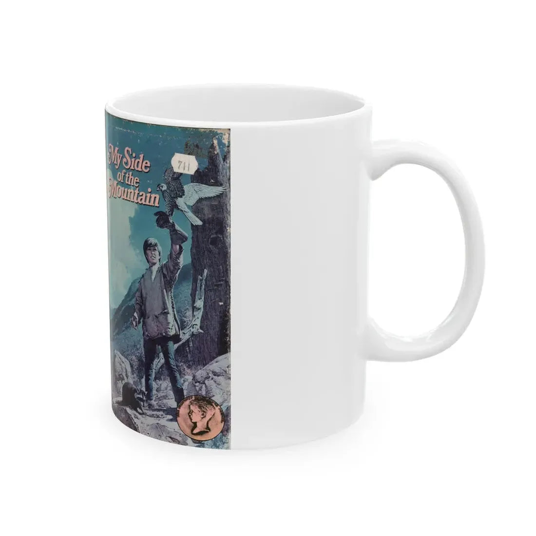 MY SIDE OF THE MOUNTAIN (VHS COVER) - White Coffee Mug - Go Mug Yourself